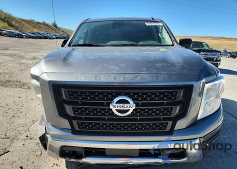 2021 Nissan Titan Sv из США, поврежденный, VIN 1N6AA1ED4MN518766
